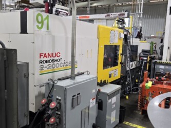 2013 250 ton Cincinnati Roboshot 4 oz. Electric Injection Molding Machine Used Injection Molding Machine For Sale