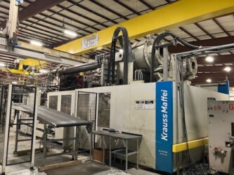 2017 3500 ton Krauss-Maffei KM3200 Injection Molding Machine Used Injection Molding Machine For Sale