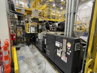 1999 3000 ton Cincinnati 592 oz. Injection Molding Machine Used Injection Molding Machine For Sale