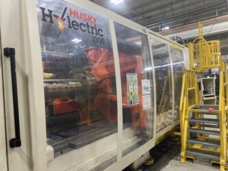 2004 1000 ton Husky 249 oz. H1000 Injection Molding Machine Used Injection Molding Machine For Sale