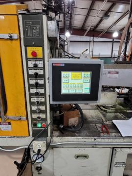 1987 250 ton Toshiba 24 oz. ISE250 Injection Molding Machine