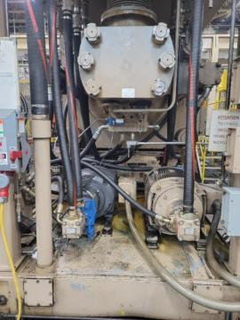 1991 1500 ton Van Dorn 260 oz. Wide Platen injection Molding Machine