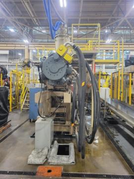 1991 1500 ton Van Dorn 260 oz. Wide Platen injection Molding Machine