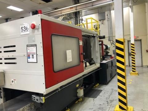 2003 550 ton Cincinnati 54 oz. Maxima Injection Molding Machine