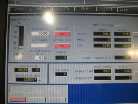 2005 500 ton Nissei, 47 oz NEX8000
