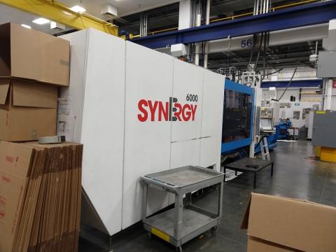 2005 600 ton Netstal Synergy, 54.54 oz