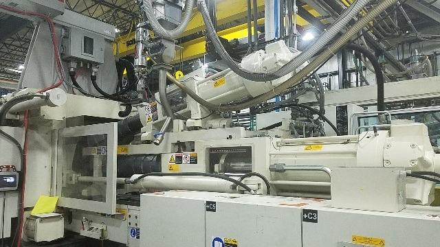 2016 850 ton Krauss-Maffei 39.54/16.76 oz 2-color