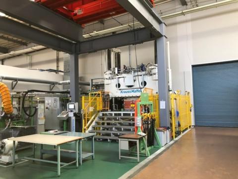 2017 Krauss-Maffei 1000 ton High Temperature Resin Transfer Molding HT RTM