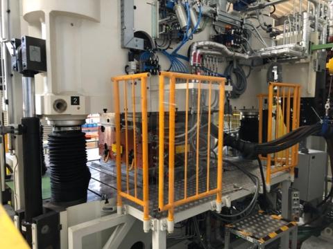 2017 Krauss-Maffei 1000 ton High Temperature Resin Transfer Molding HT RTM