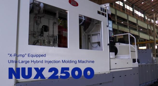 2020 2755 Ton Nissei 481 oz. NUX2500 Hybrid Injection Molding Machine