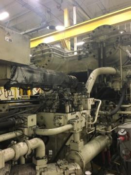 1999 2750 ton Toshiba 340 oz. 2-Platen ISF2450D