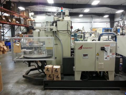 1997 Autojector 90 Ton Vertical Rotary 4.4 oz.