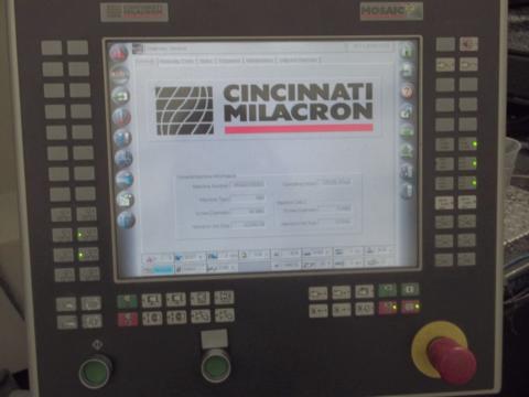 2008 950 ton Cincinnati Wide Platen 3-Color Injection Molding Machine