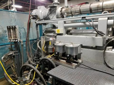 1995 60 ton Presma Structural Foam Machine 176.5 oz