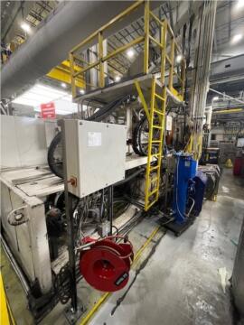 2003 1000 ton UBE 160 oz. Injection Molding Machine