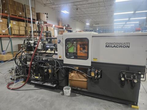 1994 85 ton Cincinnati 6.04 oz. Injection Molding Machine