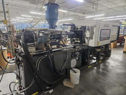 1995 165 ton Cincinnati 13 oz. Injection Molding Machine