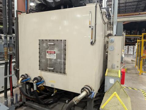 1996 1500 ton Cincinnati 362 oz. VL1500 Injection Molding Machine