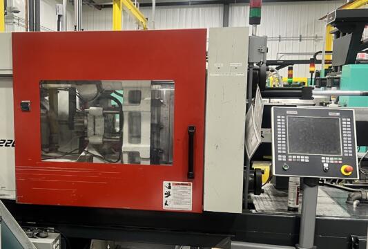 2009 220 ton Cincinnati NT220 17.9 oz. Electric Injection Molding Machine