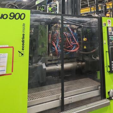 2013 1000 ton Engel 220 oz. Injection Molding Machine EcoDrive