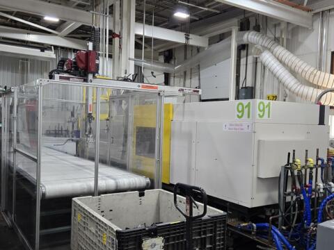 2013 250 ton Cincinnati Roboshot 4 oz. Electric Injection Molding Machine