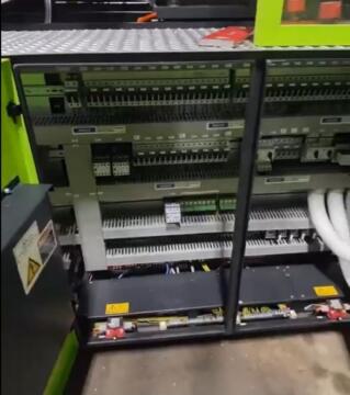 2013 1000 ton Wide Platen 261 oz. Injection Molding Machine EcoDrive Electric Screw Drive