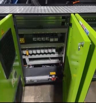 2013 1000 ton Wide Platen 261 oz. Injection Molding Machine EcoDrive Electric Screw Drive