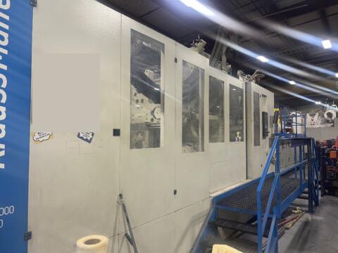 2016 Krauss Maffei 2200 Ton 542 oz. Injection Molding Machine