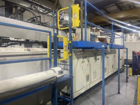 2016 Krauss Maffei 2200 Ton 542 oz. Injection Molding Machine