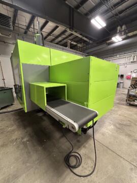 2017 135 ton Engel 10.53 oz. Electric Tiebarless Injection Molding Machine