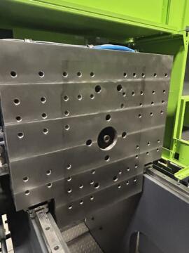 2017 135 ton Engel 10.53 oz. Electric Tiebarless Injection Molding Machine