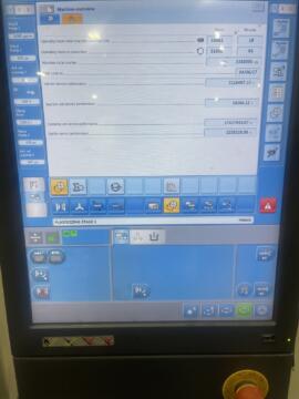 2017 Krauss-Maffei 2200 Ton 542 oz. Injection Molding Machine