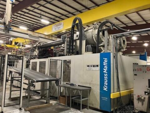 2017 3500 ton Krauss-Maffei KM3200 Injection Molding Machine