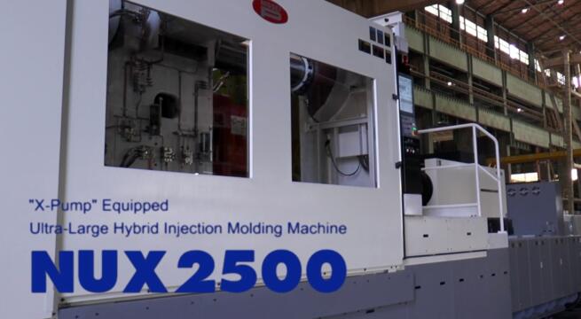 2020 2755 Ton Nissei 481 oz. NUX2500 Hybrid Injection Molding Machine