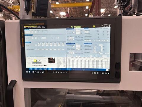 2021 138 ton Cincinnati Roboshot 3.4 oz. Electric Injection Molding Machine