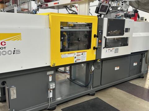 2021 138 ton Cincinnati Roboshot 6.02 oz. Electric Injection Molding Machine