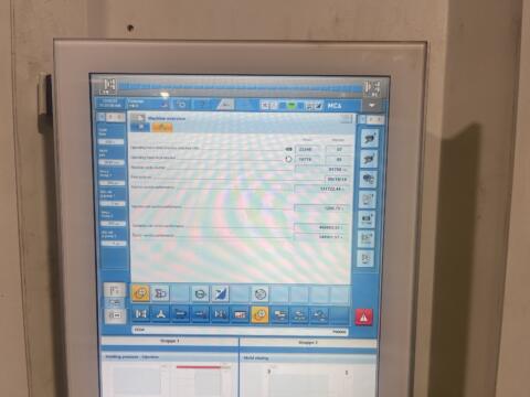 2021 Krauss-Maffei 3000 Ton 838 oz. Injection Molding Machine