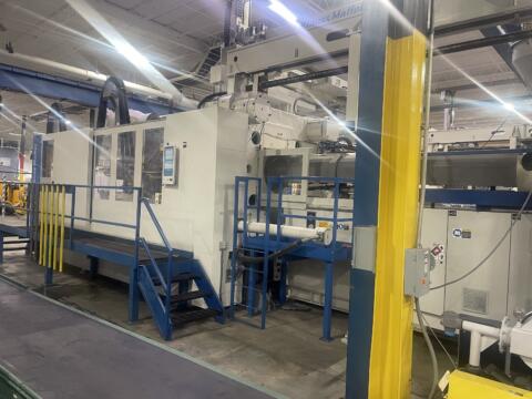 2022 Krauss-Maffei 2200 Ton 542 oz. Injection Molding Machine