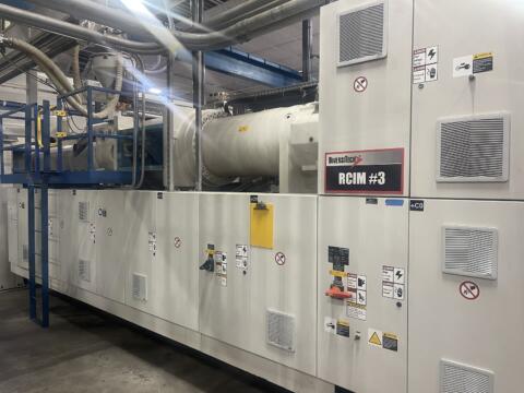 2022 Krauss-Maffei 2200 Ton 542 oz. Injection Molding Machine