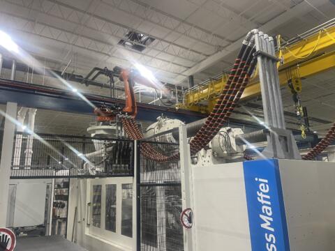 2024 Krauss-Maffei 3000 Ton 838 oz. Injection Molding Machine