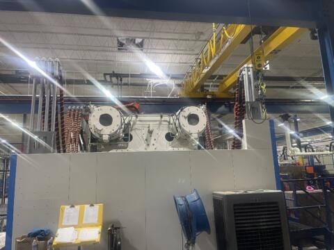 2024 Krauss-Maffei 3000 Ton 838 oz. Injection Molding Machine