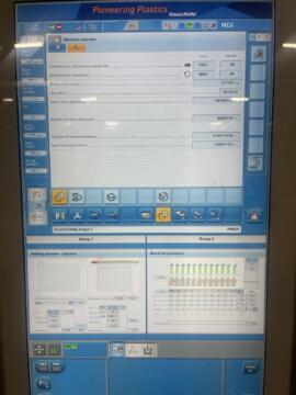 2024 Krauss-Maffei 3000 Ton 838 oz. Injection Molding Machine