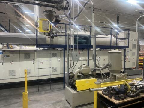 2024 Krauss-Maffei 3000 Ton 838 oz. Injection Molding Machine