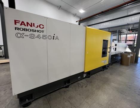 2019 450 ton Fanuc Roboshot Electric 28.27 oz. Electric Injection Molding Machine