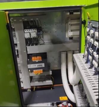 2013 770 ton Engel 168 oz. Injection Molding Machine EcoDrive Electric Screw Drive