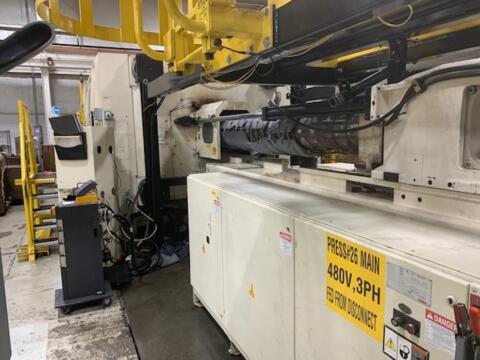 2004 1000 ton Husky 249 oz. H1000 Injection Molding Machine