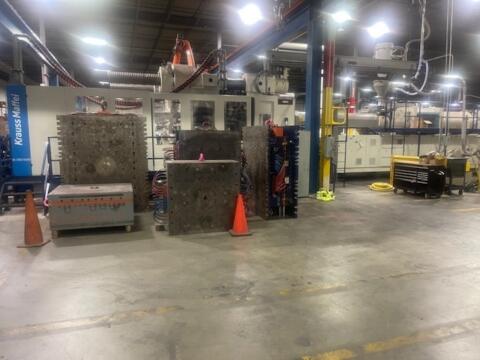 2024 Krauss-Maffei 3000 Ton 838 oz. Injection Molding Machine