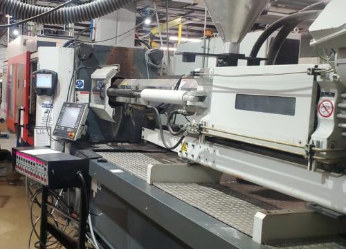 2013 350 ton Cincinnati K-Tec 50.87 oz. Hybrid Electric Injection Molding Machine