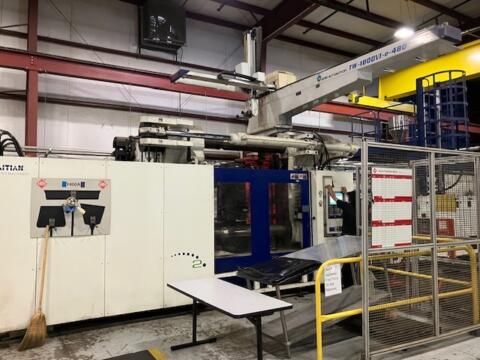 2016 1400 ton Haitian 357 oz. Injection Molding Machine