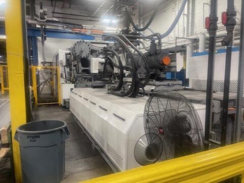 2021 2200 ton UBE 427 oz. Injection Molding Machine